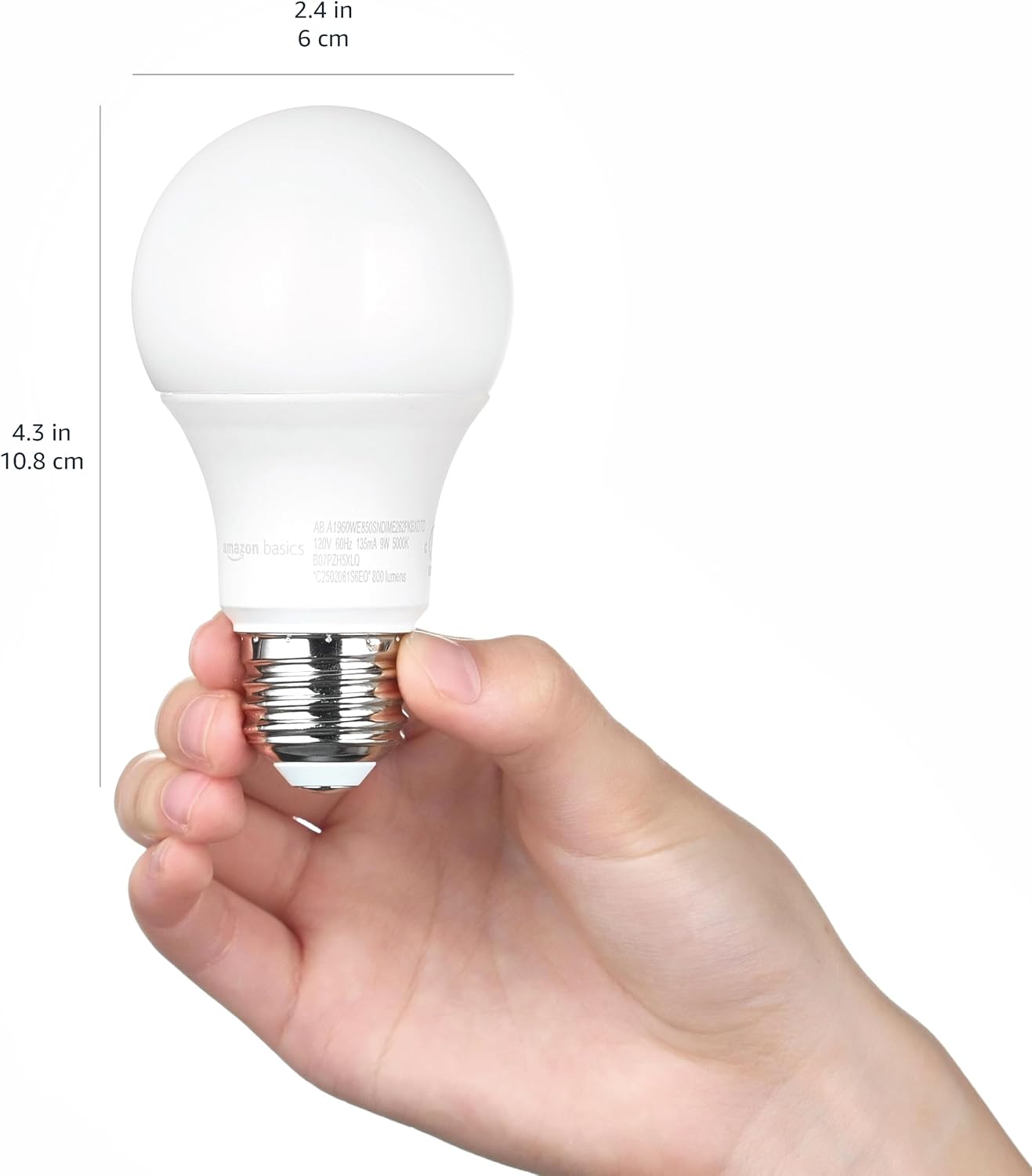 Thumbnail 6 de Amazon Basics A19 Dusk-to-Dawn LED 9W 5000K Bulb