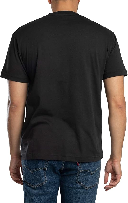 Detalle de Vans Camiseta logo pecho izquierdo Black M