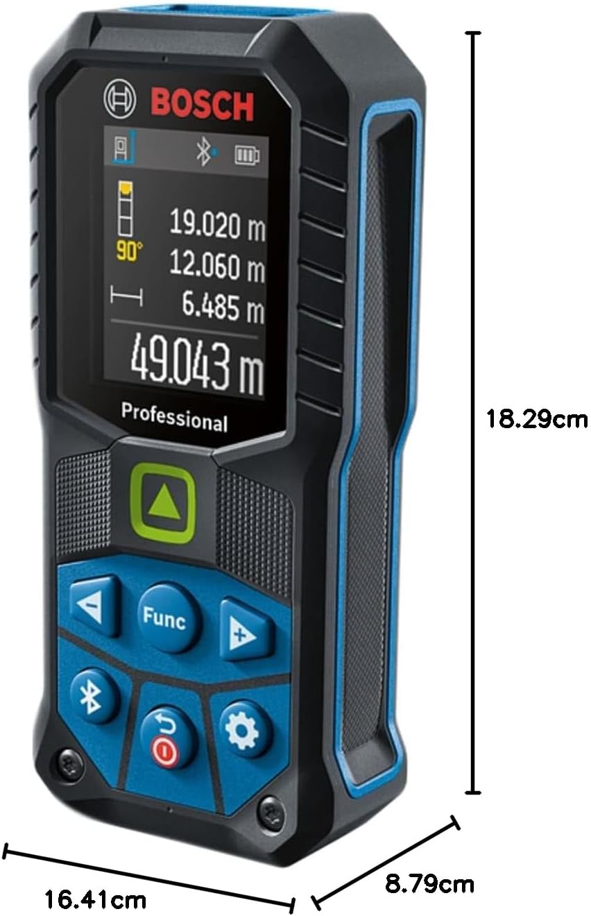 Thumbnail 1 de Bosch Professional GLM 50 C laser measure with Bluetooth data transfer and IP65 protection