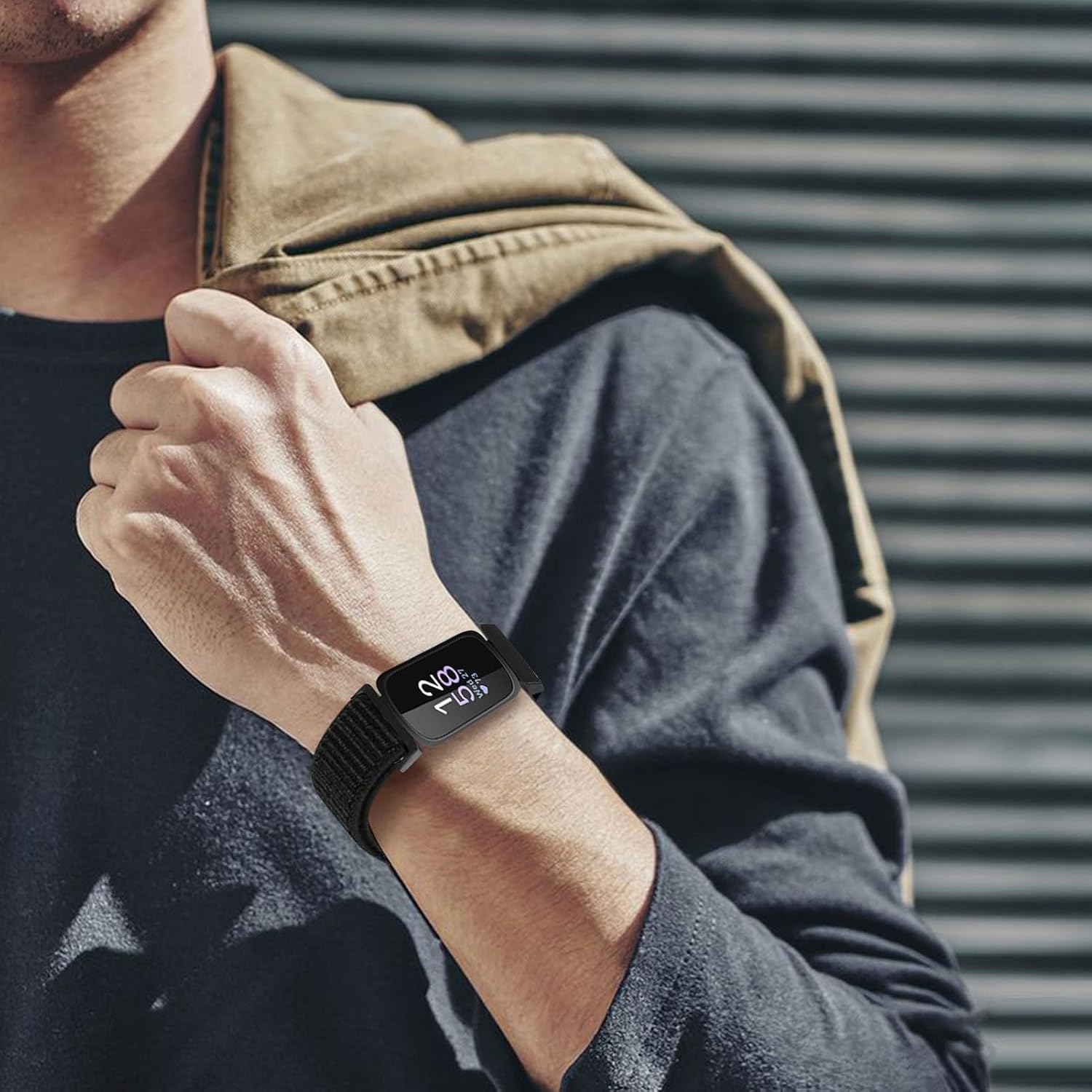 Thumbnail 4 de Ecogbd Nylon Replacement Strap for Fitbit Inspire