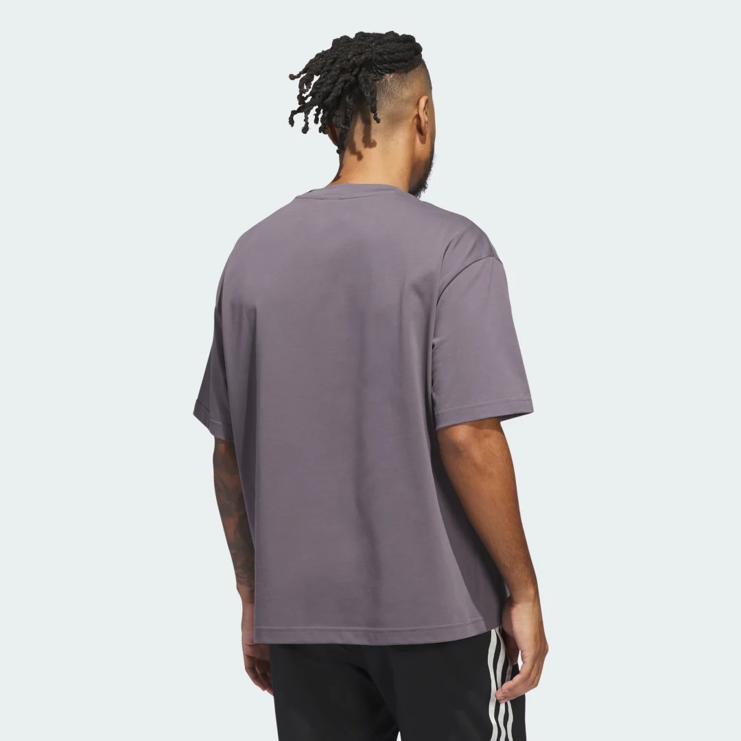 Thumbnail 3 de Camiseta de baloncesto Originals Courtside de Adidas – Gris