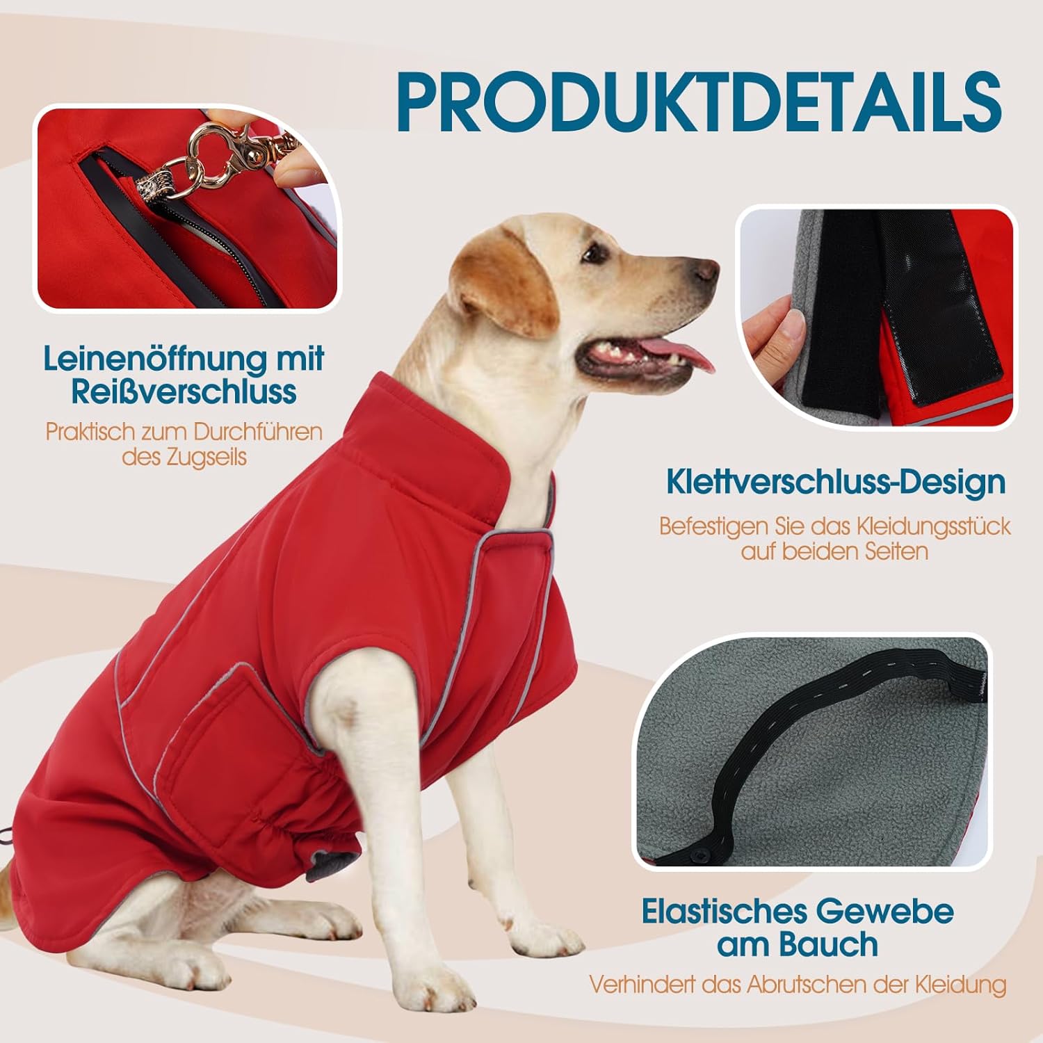 Thumbnail 4 de Wasserdichte Katzinst Hundejacke L