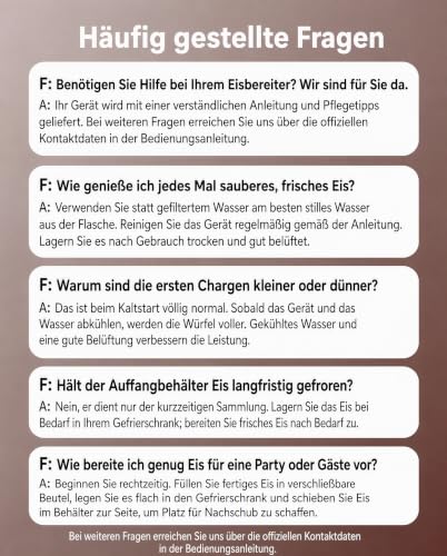 Thumbnail 7 de Silonn Eiswürfelmaschine Klein – kompakt, leise und zuverlässig für Küche, Büro und unterwegs