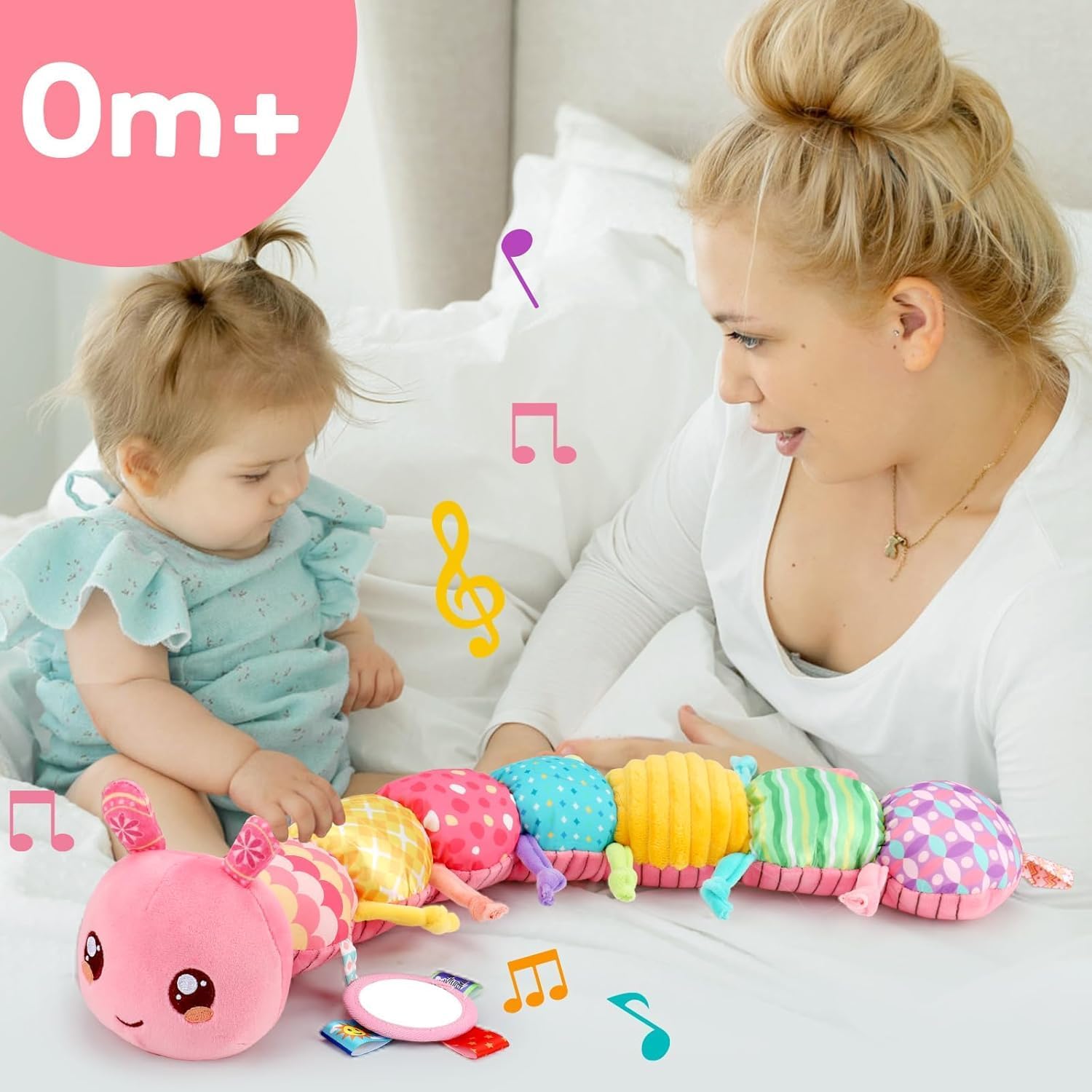 Thumbnail 6 de Caterpillar Sensory Musical Toy 50cm