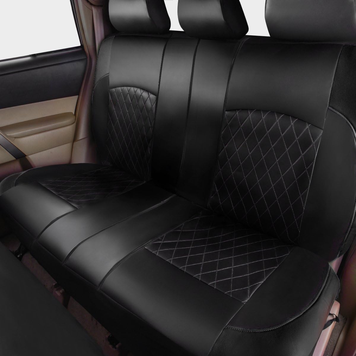 Thumbnail 3 de HORSE KINGDOM Universal Deluxe Car Seat Covers 1 Set