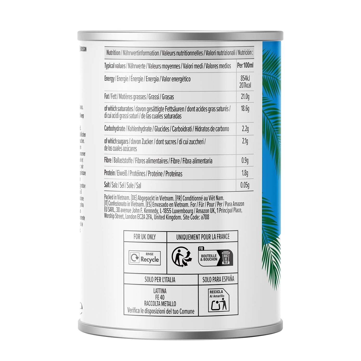 Thumbnail 1 de By Amazon Kokosmilch, 400 ml – Früher Our Essentials