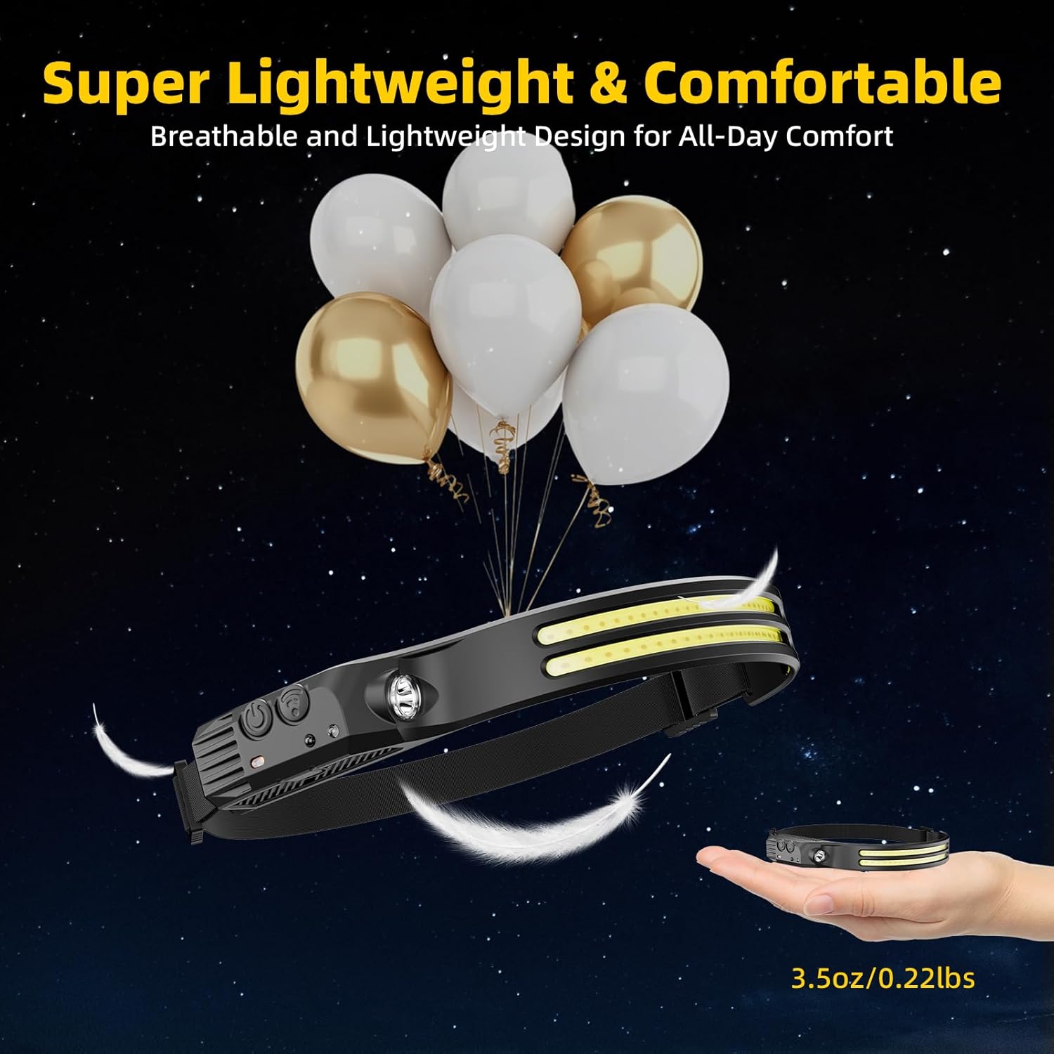 Detalle 2 de Dopalloy Head Torch Rechargeable 2 Pack