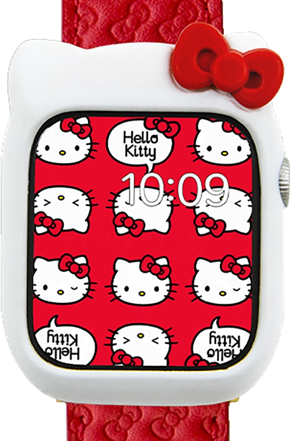 Detalle de Sonix x SANRIO Apple Watchケース ハローキティ ホワイト シリコン製 38/40/41mm対応
