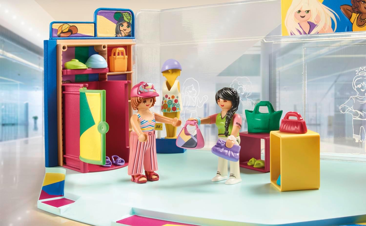 Thumbnail 5 de PLAYMOBIL myLife 71534 modewinkel met 2 verdiepingen en 76 onderdelen