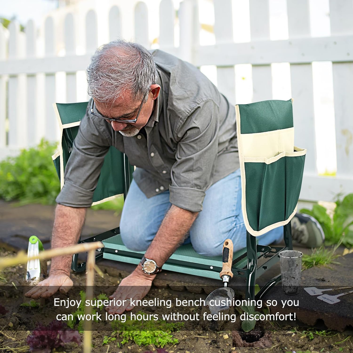 Thumbnail 6 de KVR Upgraded Garden Kneeler and Seat Review