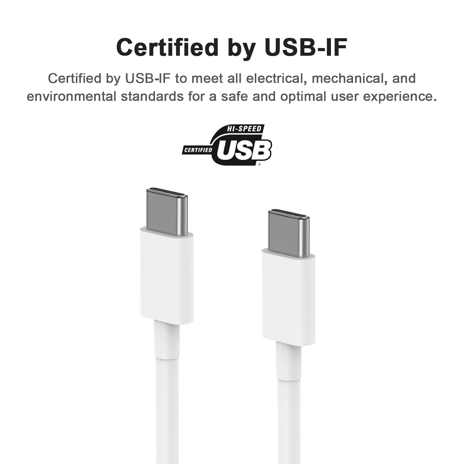 Thumbnail 4 de Quntis USB C to USB C Cable 2m (2-Pack) — 100W PD Charging for iPhone 15, MacBook Pro, iPad Pro & More