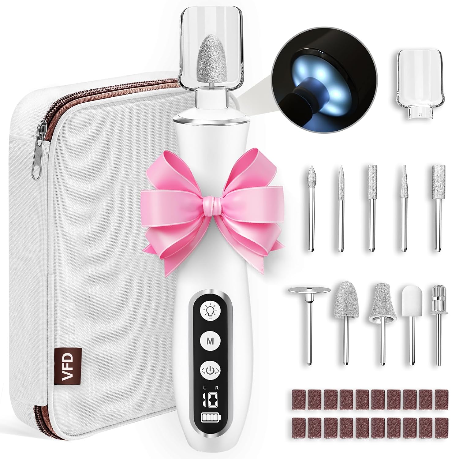 Detalle de Electric Nail File, 2000 mAh