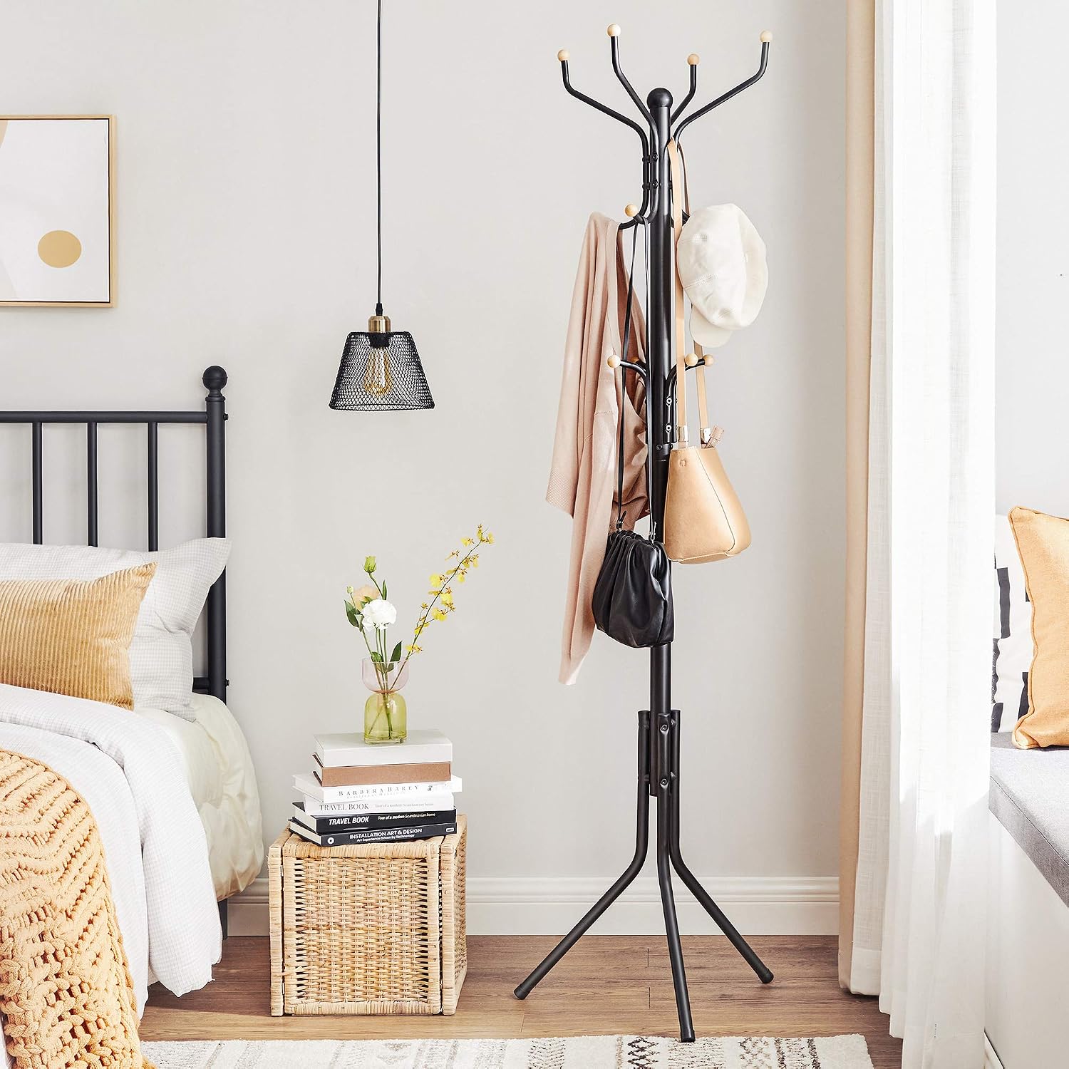 Thumbnail 2 de SONGMICS coat rack stand 49 x 182 cm