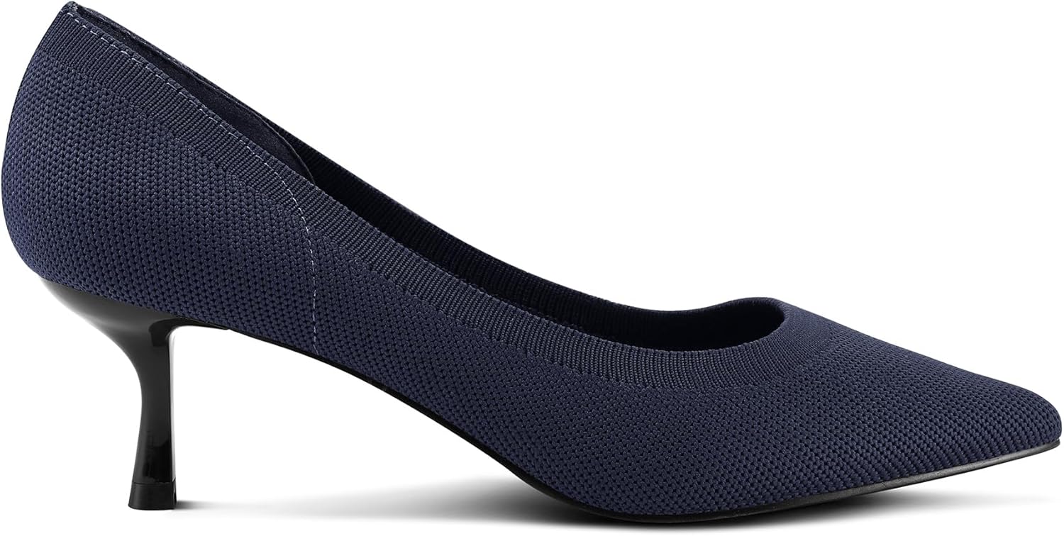 Thumbnail 3 de mysoft Kitten Heels for Women: 2-Inch Low Heel Pumps for Comfort and Style