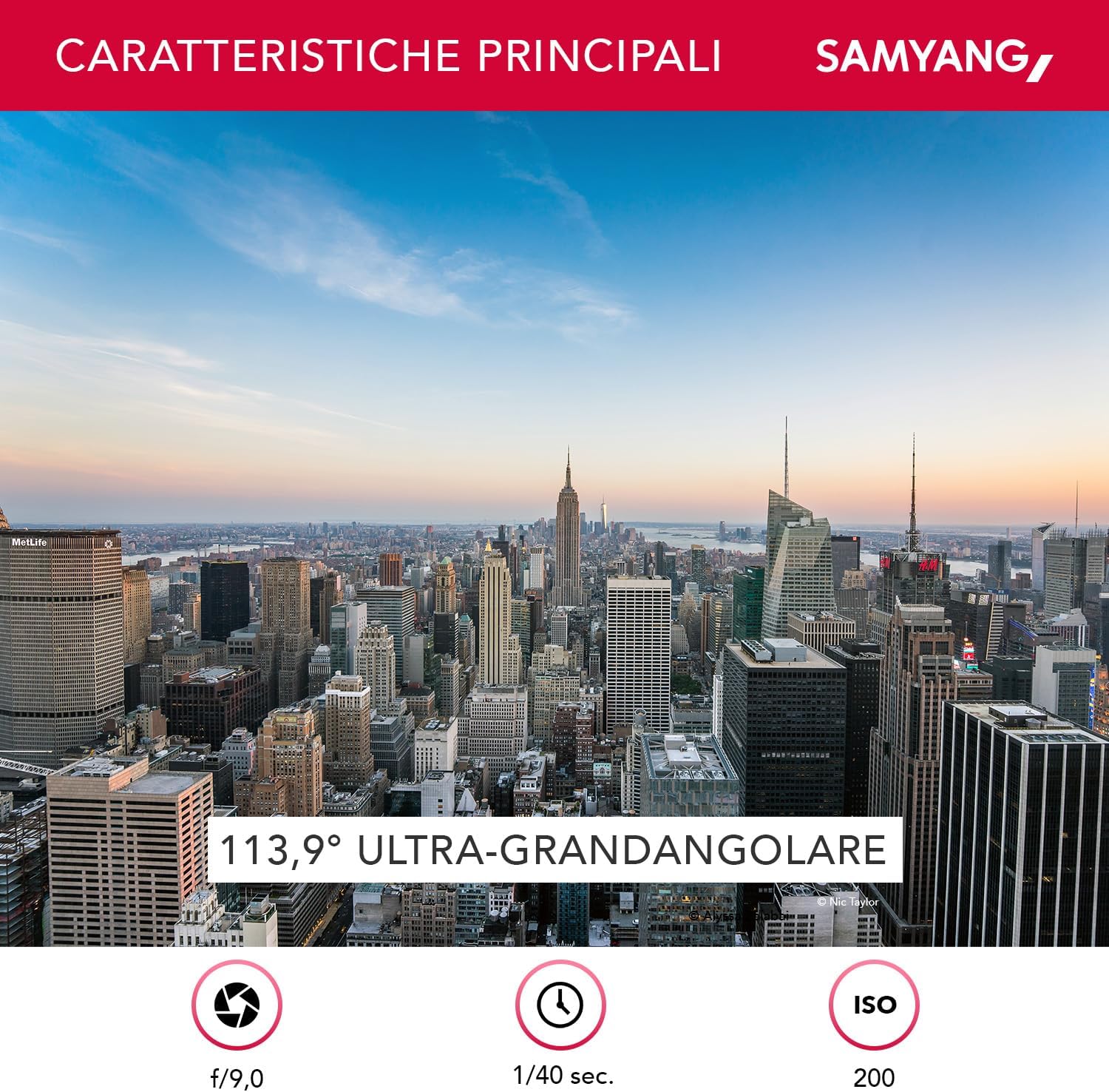 Thumbnail 3 de Samyang AF 14mm F2.8 per Sony FE (Sony E-mount) – Obiettivo ultra grandangolare compatto e luminoso