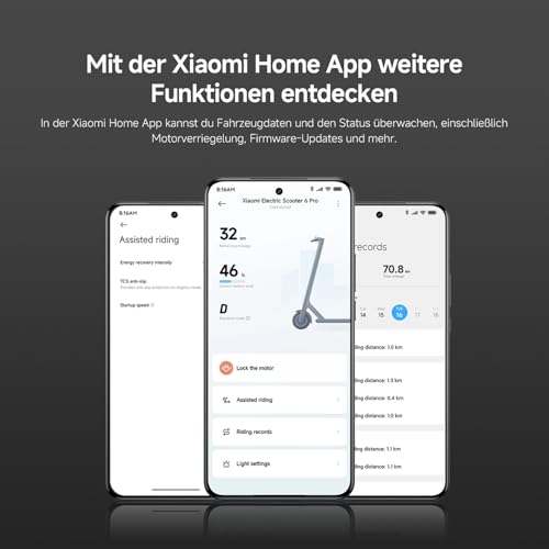 Thumbnail 12 de Xiaomi E-Scooter 6 Pro mit Deutscher Straßenzulassung – Geländetauglicher E-Scooter mit 70 km Reichweite