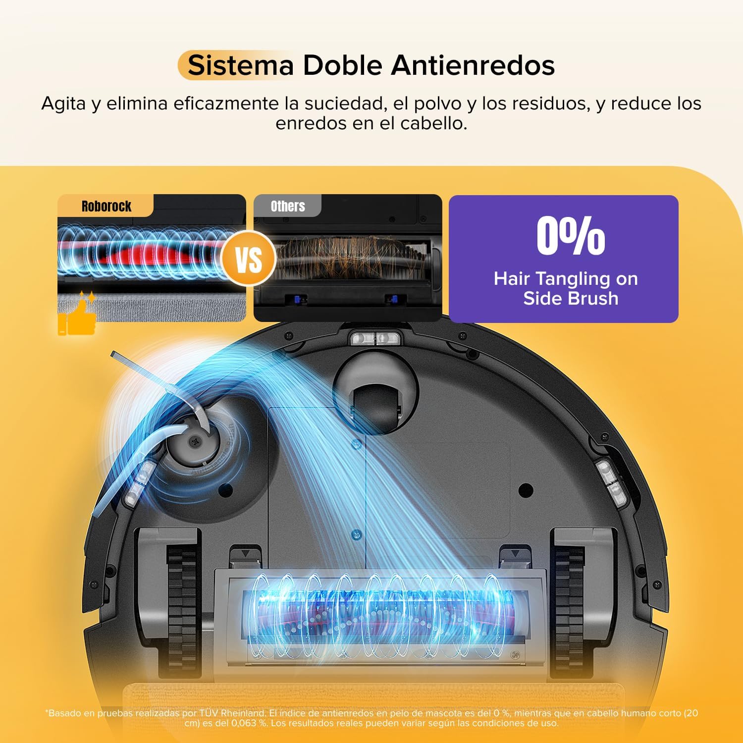 Detalle de Roborock Q7 M5 Robot Aspirador y Fregasuelos 🤖