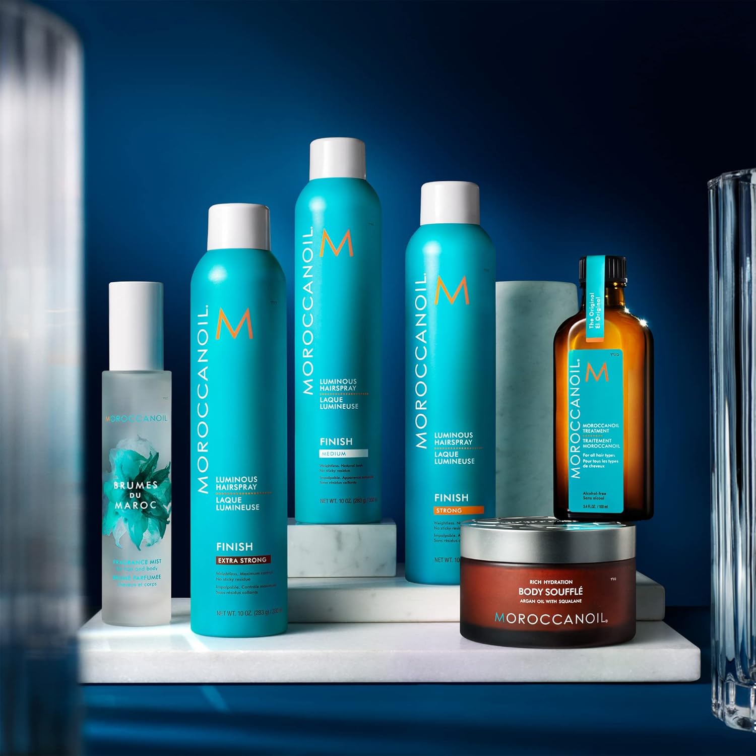 Detalle de Moroccanoil Luminous Hair Spray Strong 330 ml
