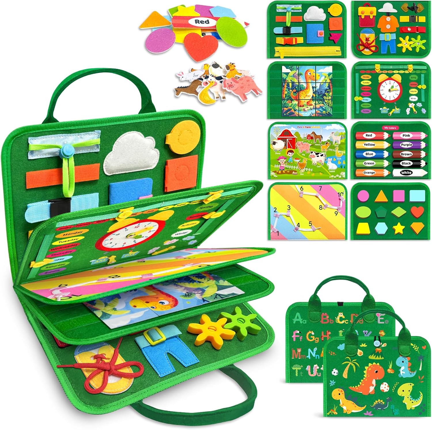 Thumbnail 6 de Gojmzo Busy Board Montessori Toy for Toddlers