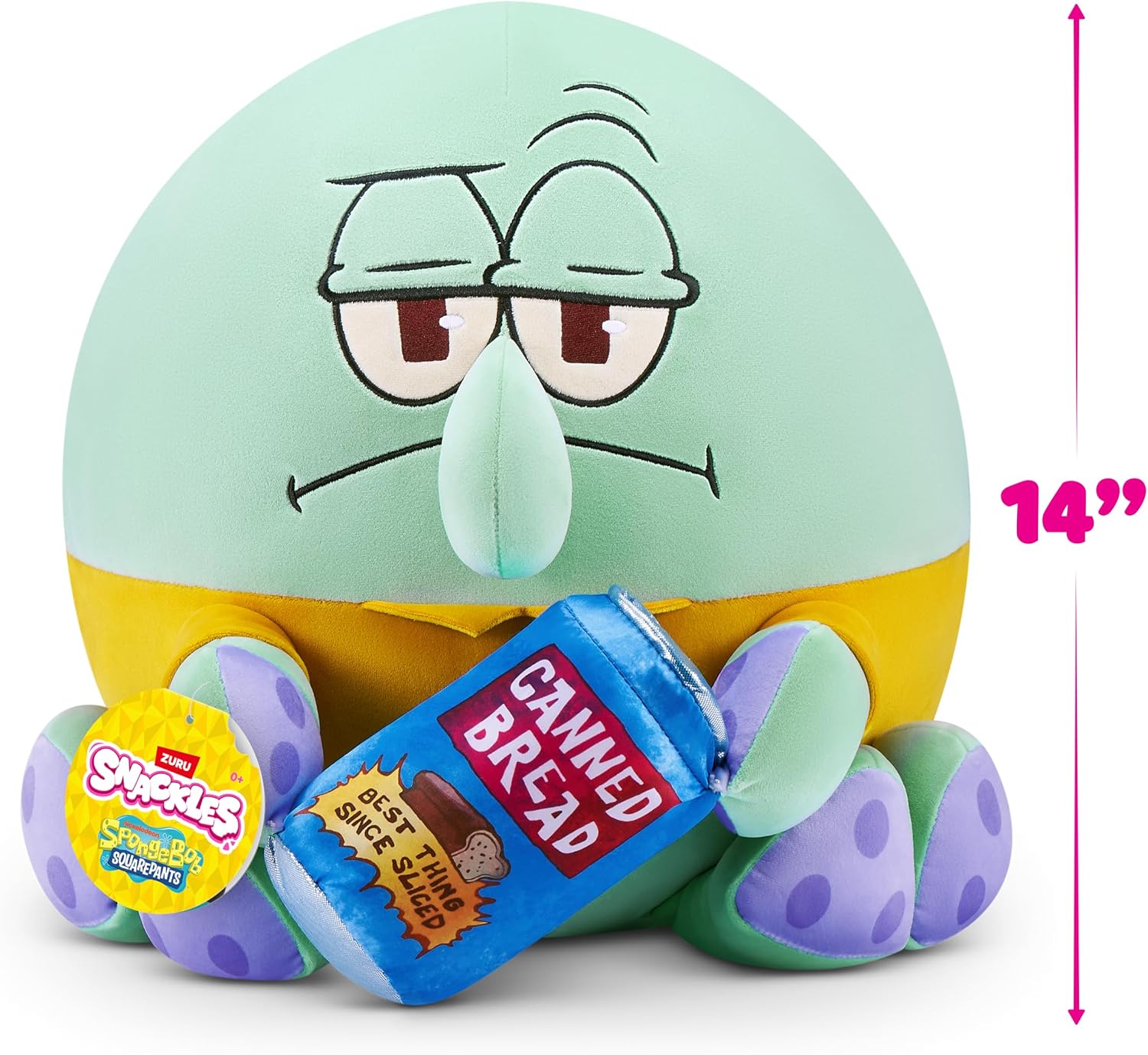 Detalle 2 de Snackles Figur Spongebob Schwammkopf 35 cm