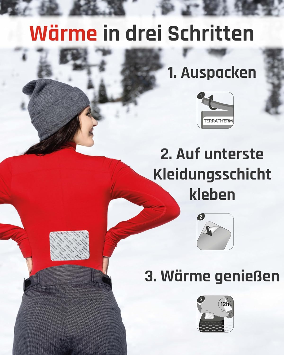 Thumbnail 2 de TerraTherm Wärmepflaster Rücken 12h Wärme