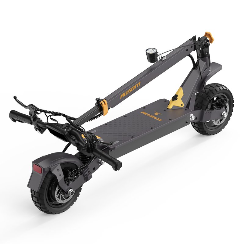 Detalle de Ausom L1 Patinete Eléctrico 800W 🚲 Negro y Amarillo