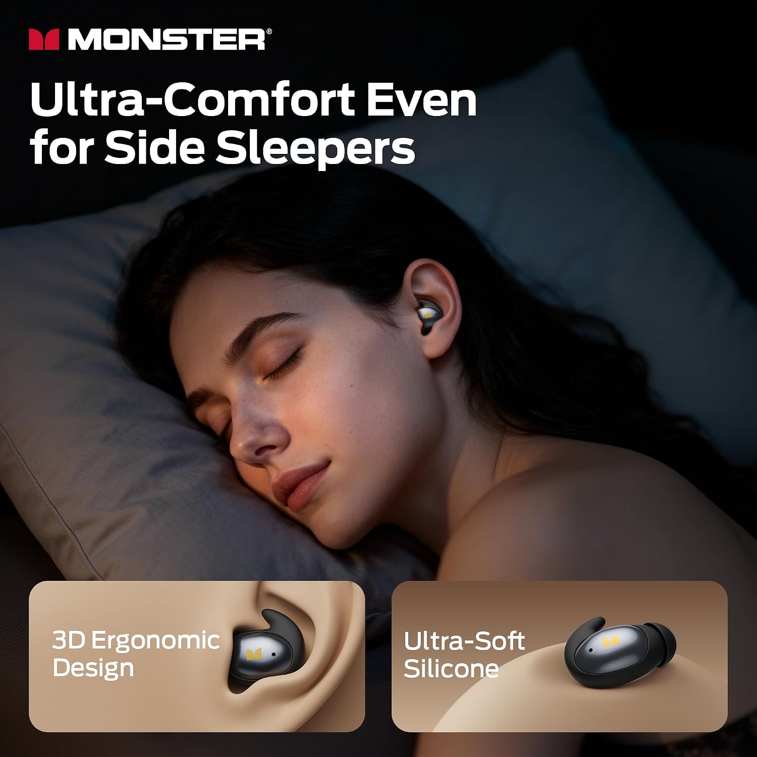 Thumbnail 1 de Monster sleep earbuds Ear100