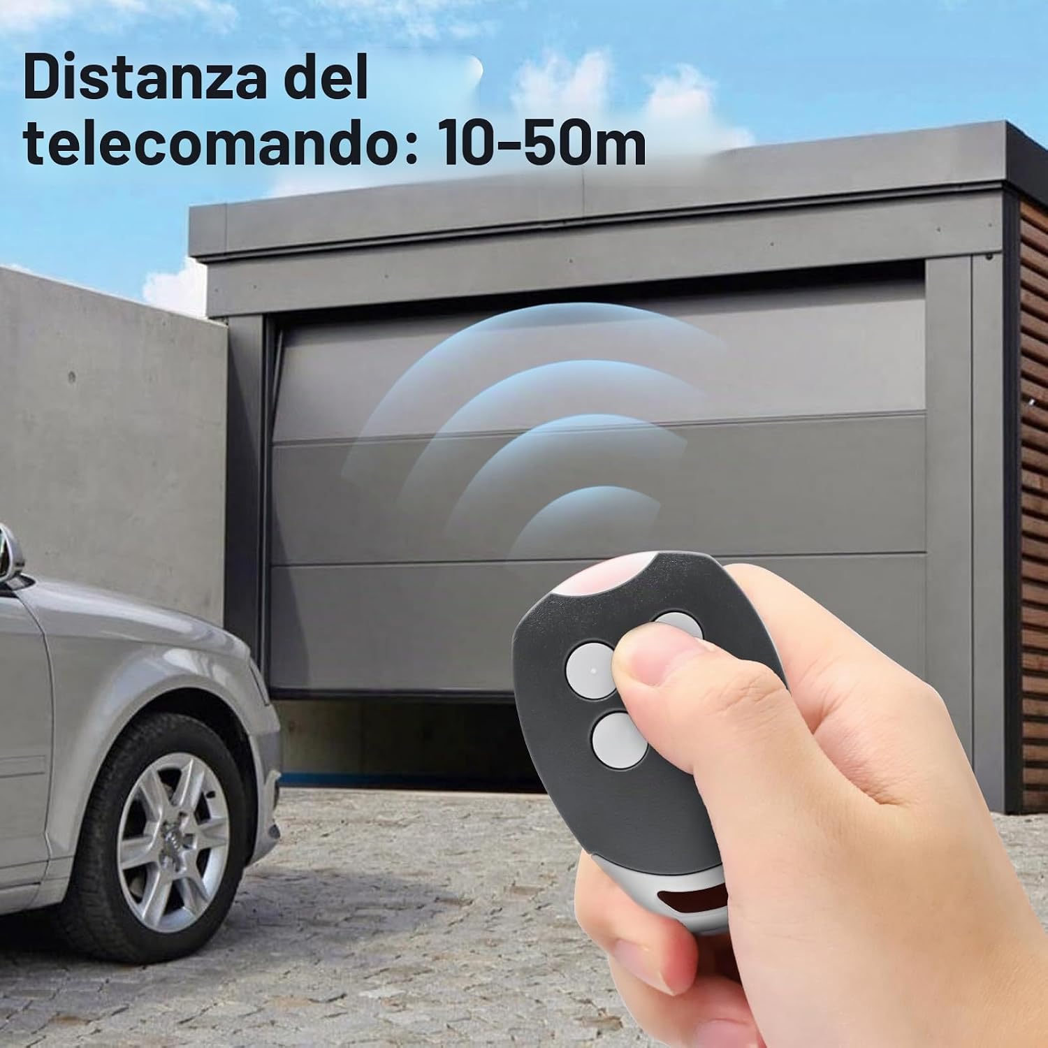 Detalle de Ditec Telecomando di ricambio 433,92 MHz - 4 canali, compatibile con GOL4, BIXLG4, BIXLP2 e BIXLS2
