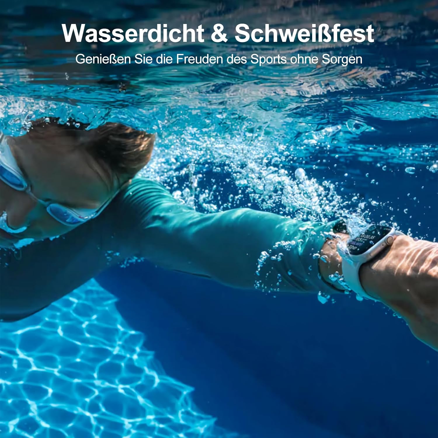Thumbnail 6 de Uluck 8 Stück Schutzfolie für Apple Watch Series 11 (2025) / Series 10 46mm – Auto-Ausrichtungskit, selbstheilend, blasenfrei