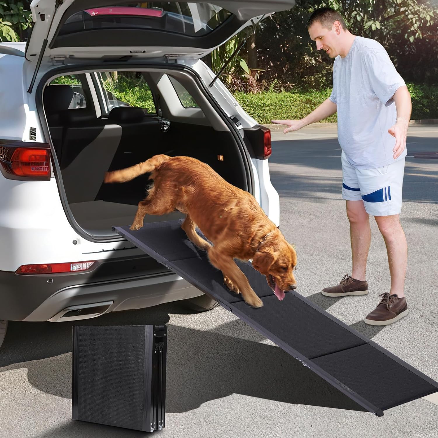 FASNATI Rampa per auto per cani 160 cm