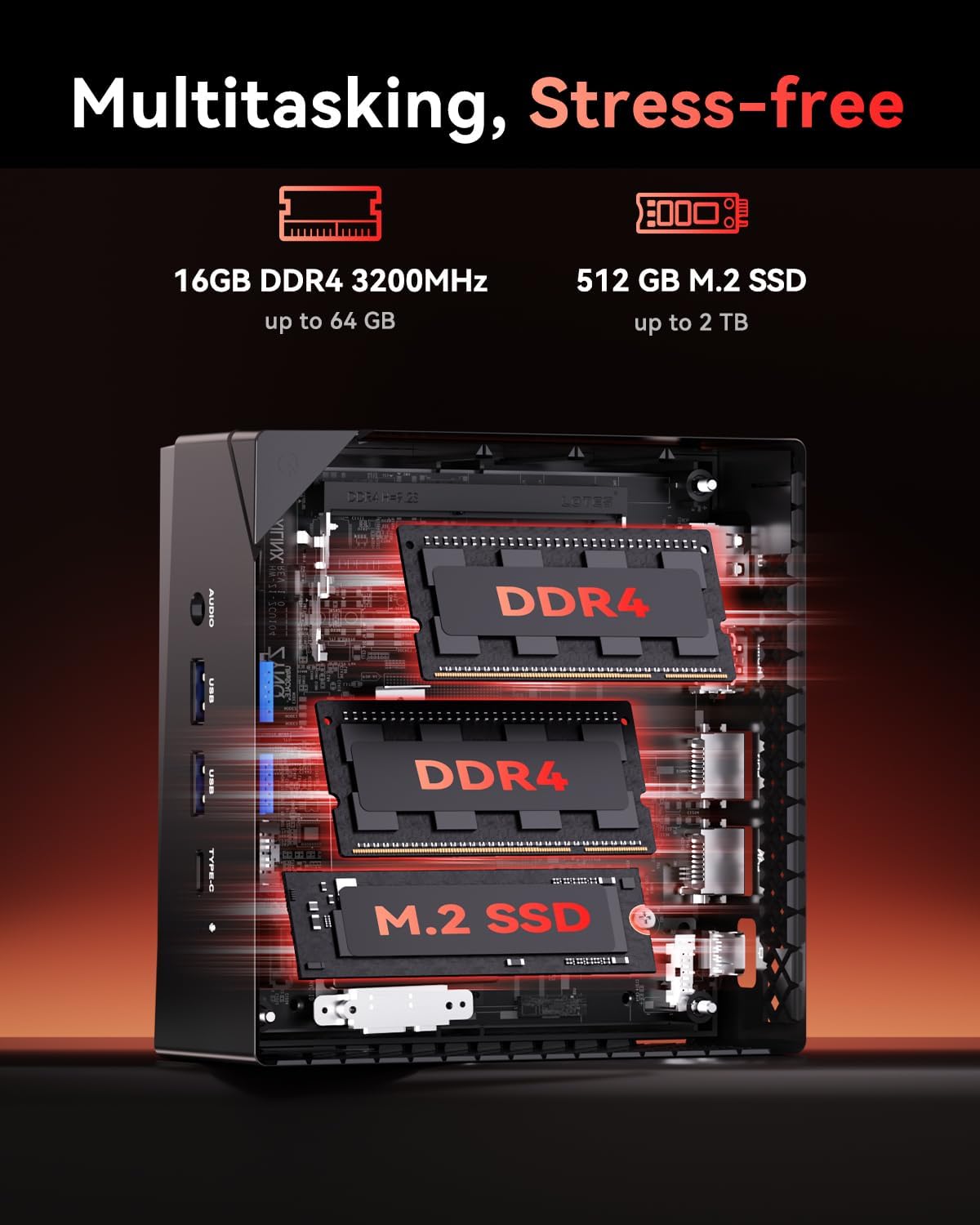 Thumbnail 3 de NiPoGi AM06 PRO Mini PC Ryzen 7 7730U