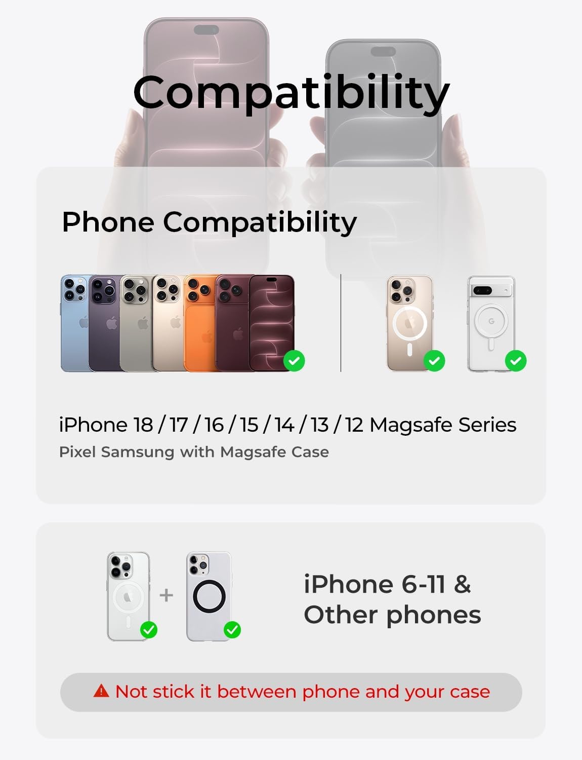 Thumbnail 6 de LISEN MagSafe Car Mount 2026 for iPhone