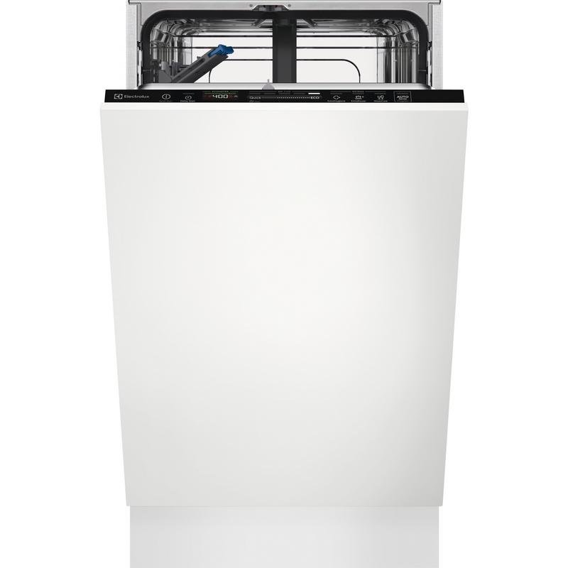 Detalle 2 de Lavavajillas Electrolux EEG62310L: 9 cubiertos, slim 45 cm, AirDry y panel táctil negro