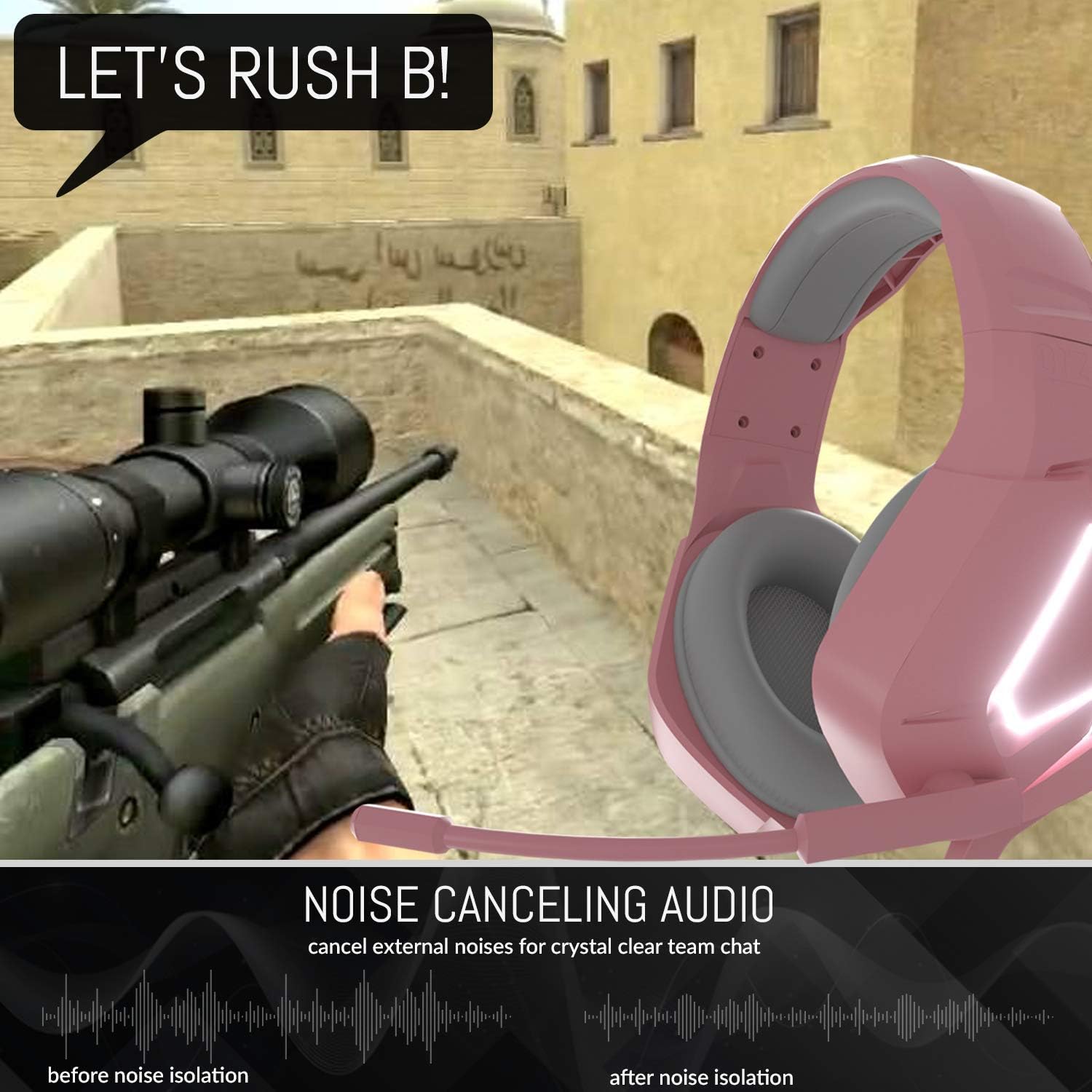 Thumbnail 4 de Orzly Hornet RXH -20: Auriculares Gaming RGB con Micrófono