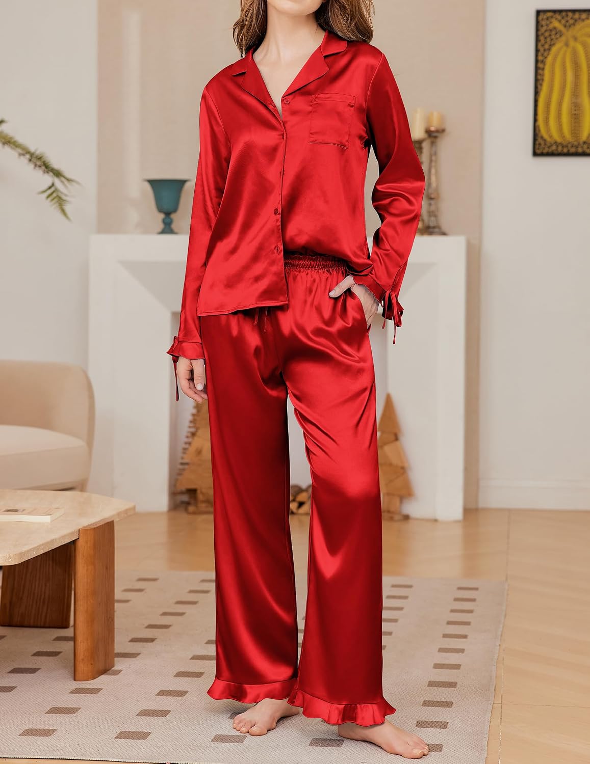 Thumbnail 2 de Ekouaer Satin Pajama Set