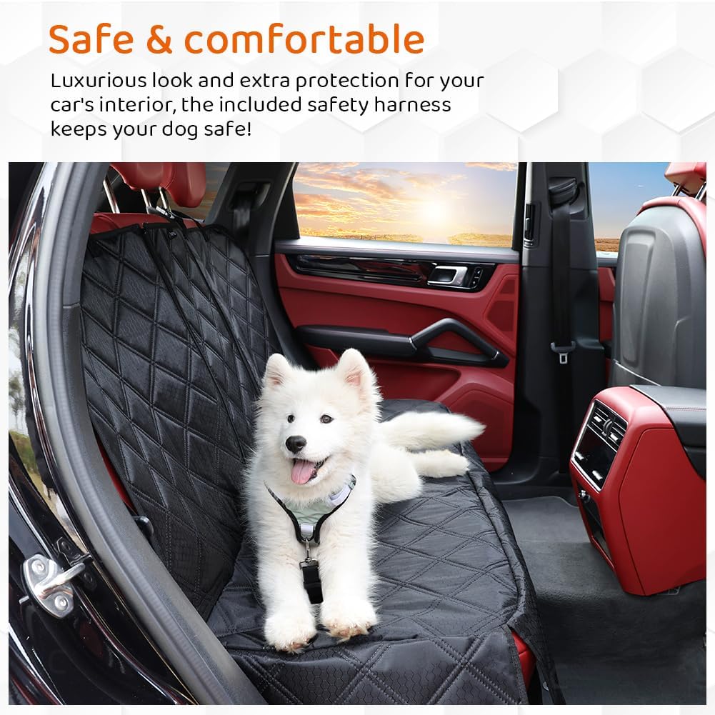 Detalle 2 de KYG Hundedecke Auto Rückbank – wasserdicht, abnehmbar, universell passend
