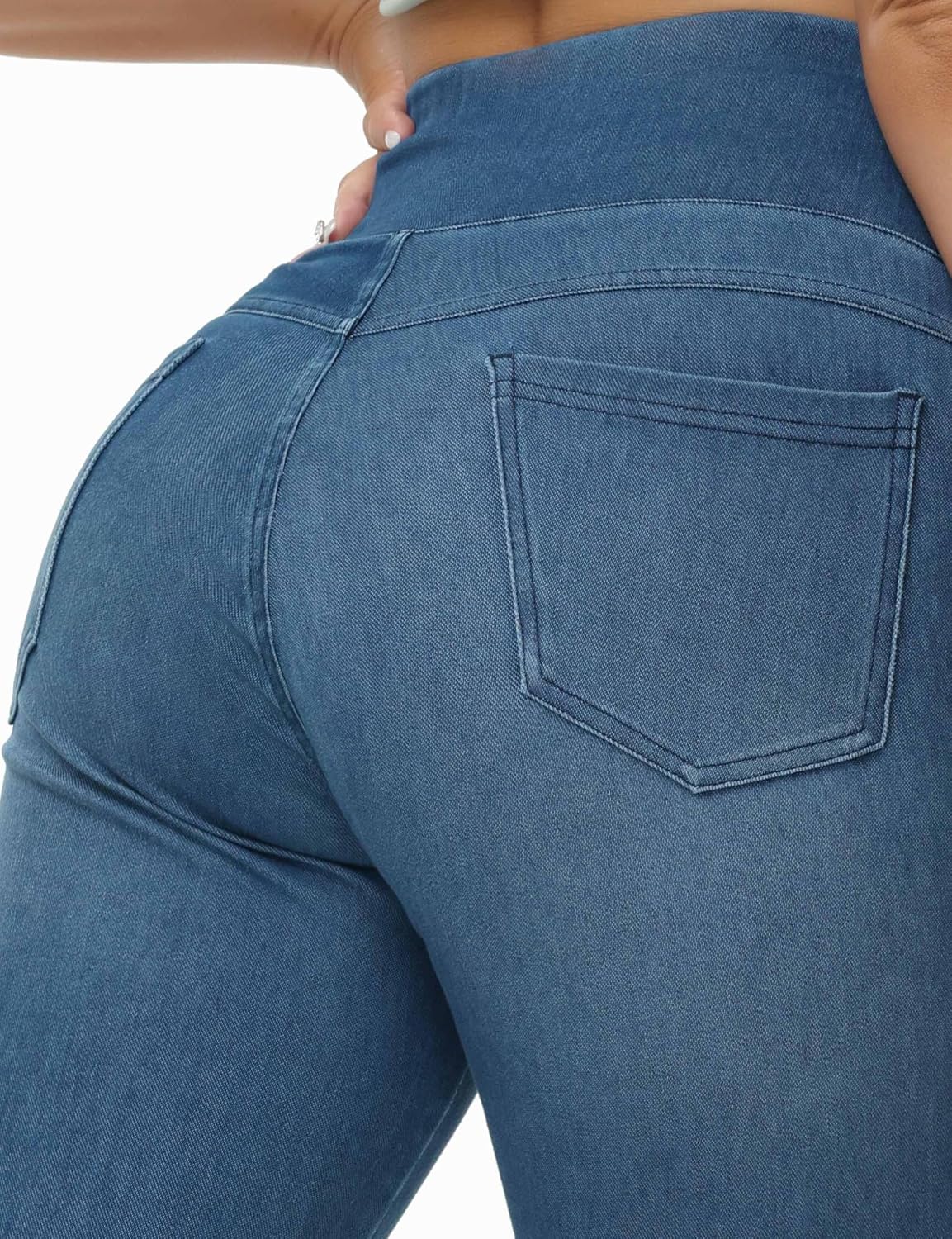 Thumbnail 4 de THE GYM PEOPLE Jeggings taille haute femme
