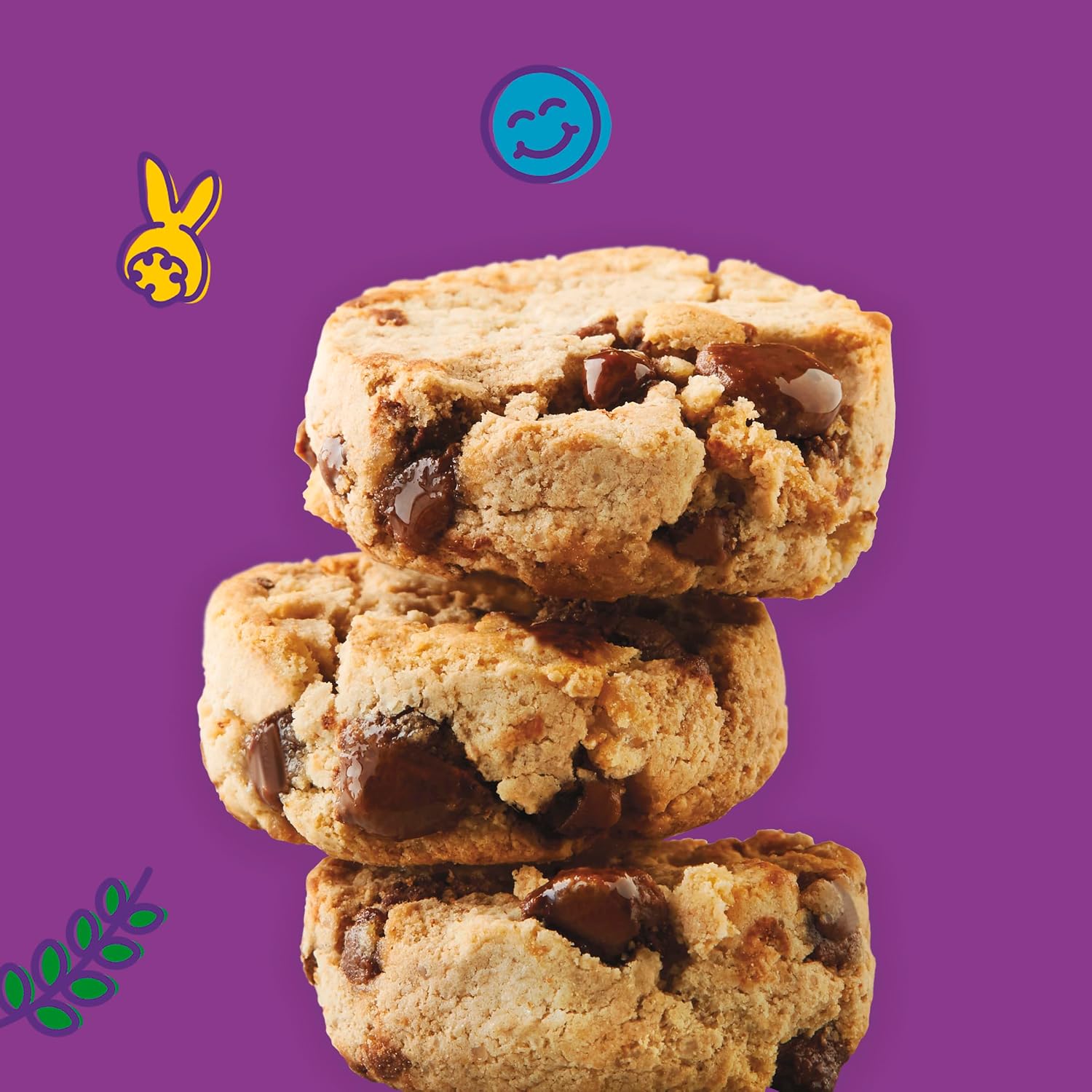Thumbnail 2 de Annie's 10013562493941 Organic Chocolate Chip Cookie Bites, 10 Pouches, 10.5 oz