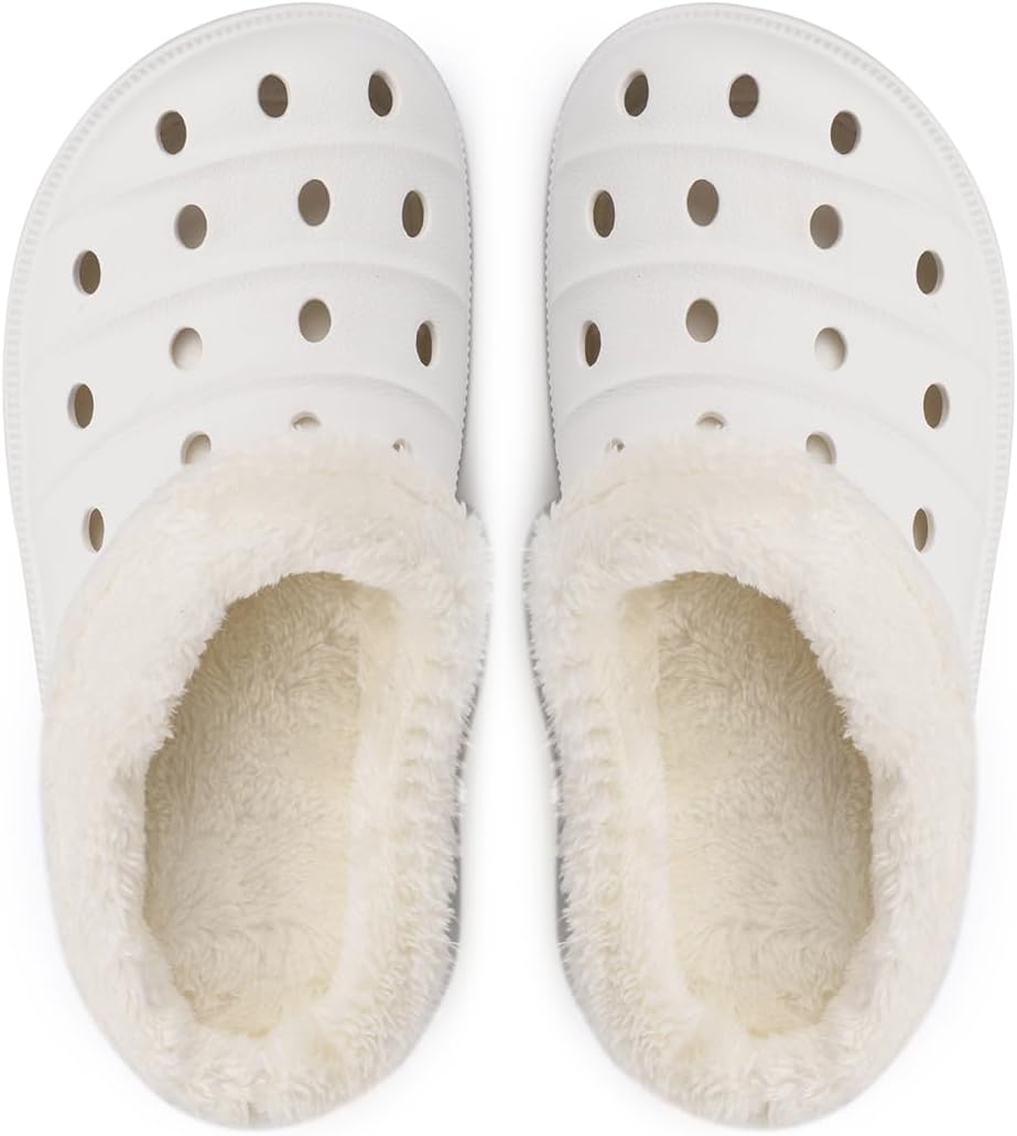 Thumbnail 3 de Harssidanzar gefütterte Clogs mit Fleece-Futter (Unisex) – warme, rutschfeste Winter-Slipper für drinnen & draußen