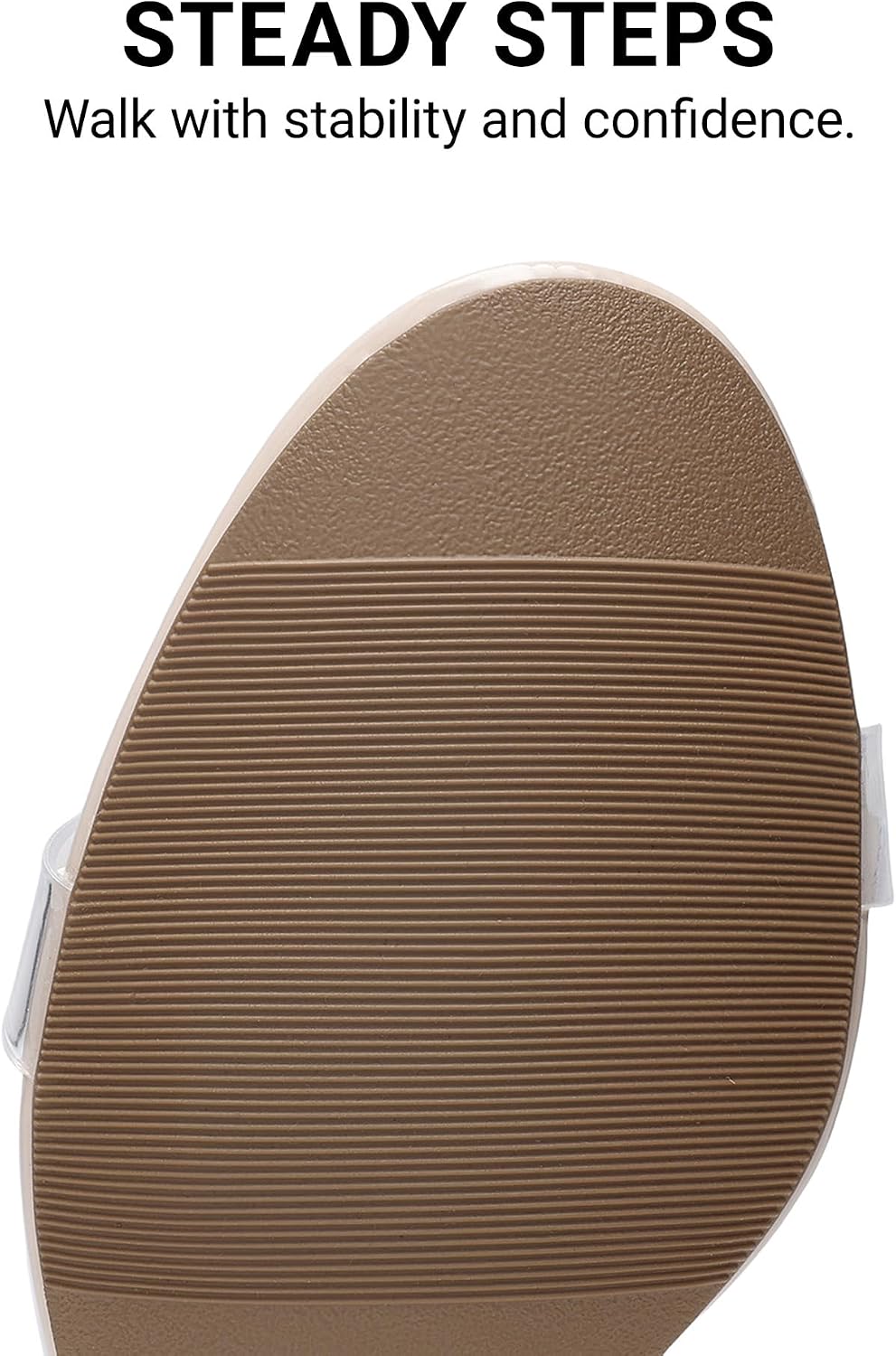 Detalle 2 de DREAM PAIRS Two-Strap Open-Toe Low Block Heel Sandals