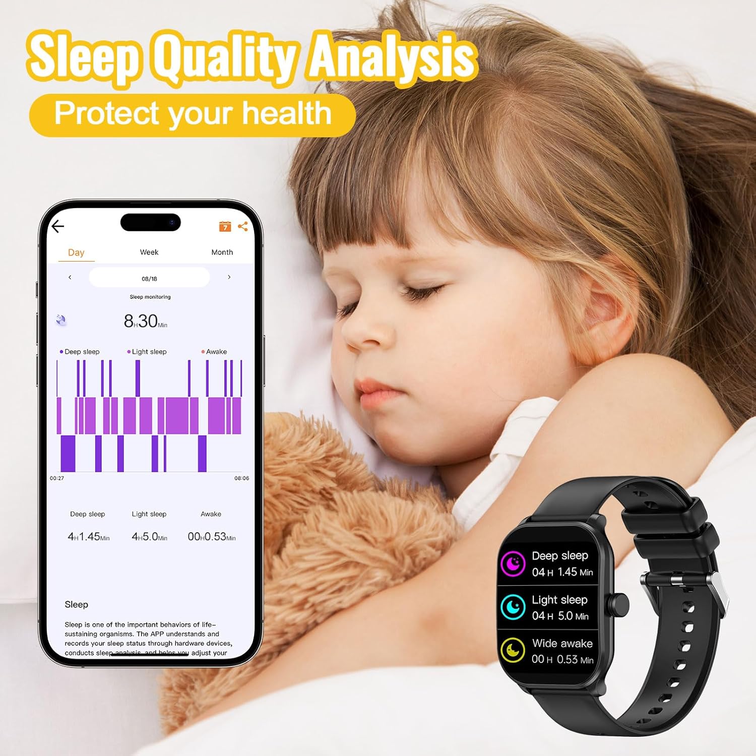 Thumbnail 2 de Tynggko Kids Smart Watch 1.69in