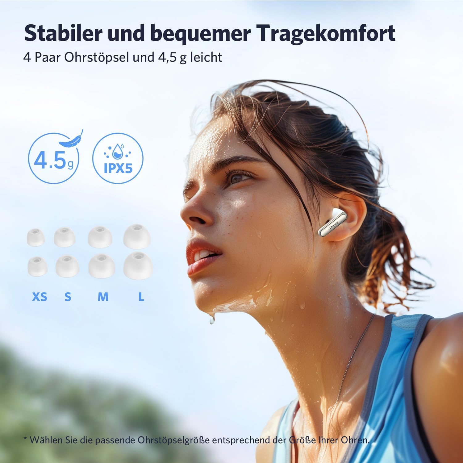 Detalle 2 de EarFun Air NC 2 In-Ear ANC mit 40 Std