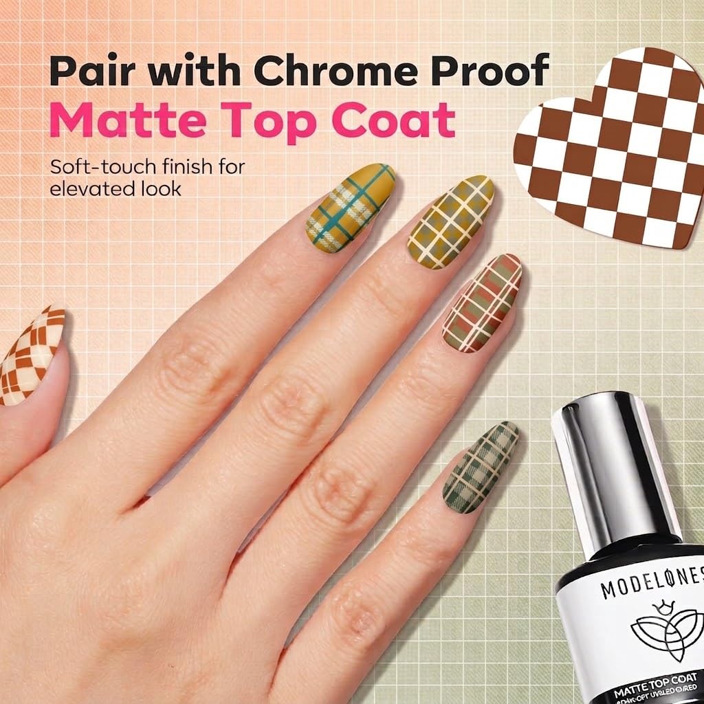 Detalle de Modelones Nail Stamping Kit 16-Piece