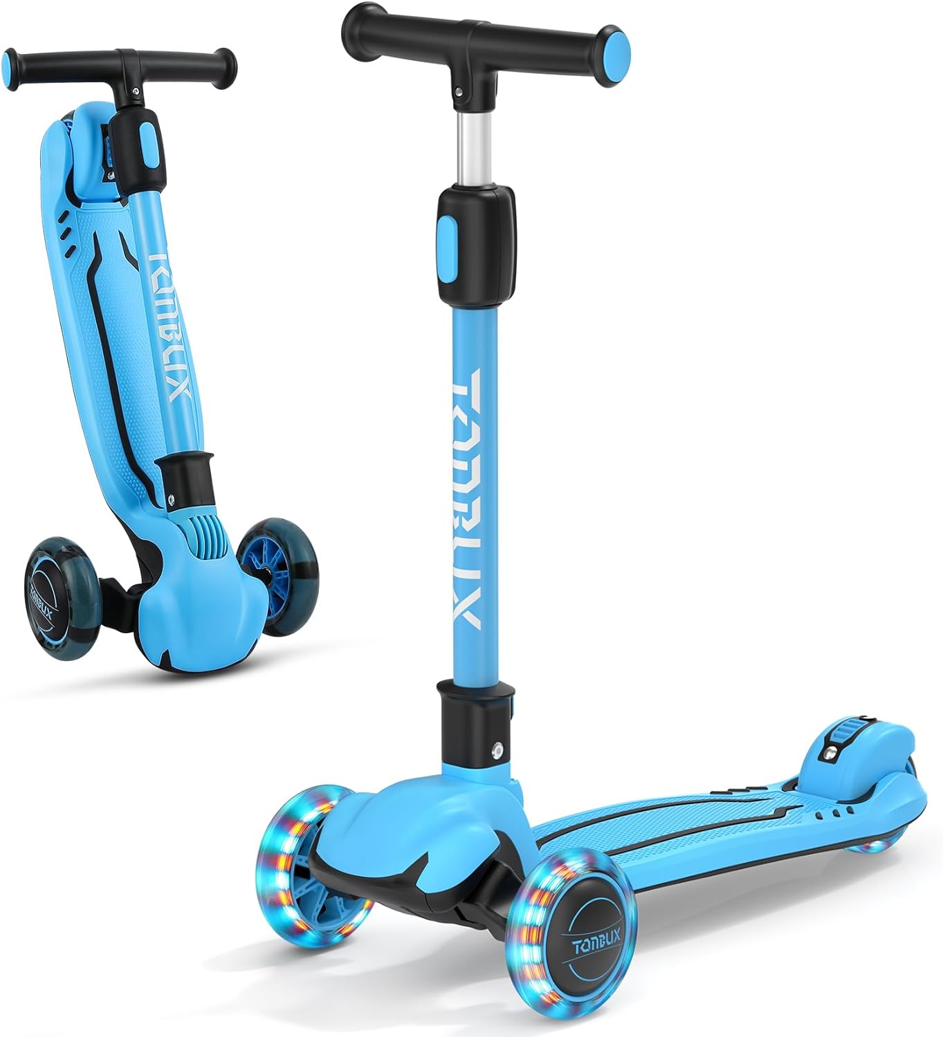 Detalle de TONBUX Kids Scooter Adjustable 24.5–34 in