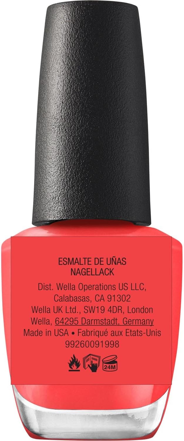 Thumbnail 1 de OPI Nail Lacquer Collezione Make 'Em Jelly – Blushin’ Pride (n. 48.091), smalto rosso brillante e resistente alle sbeccature