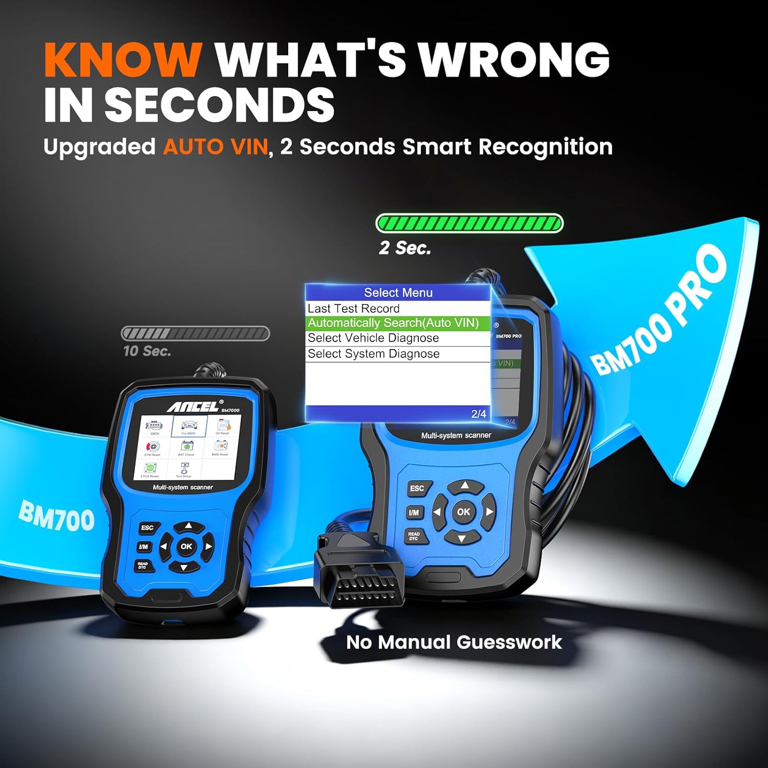 Thumbnail 1 de ANCEL BM700 PRO BMW diagnostic scanner 1-tool