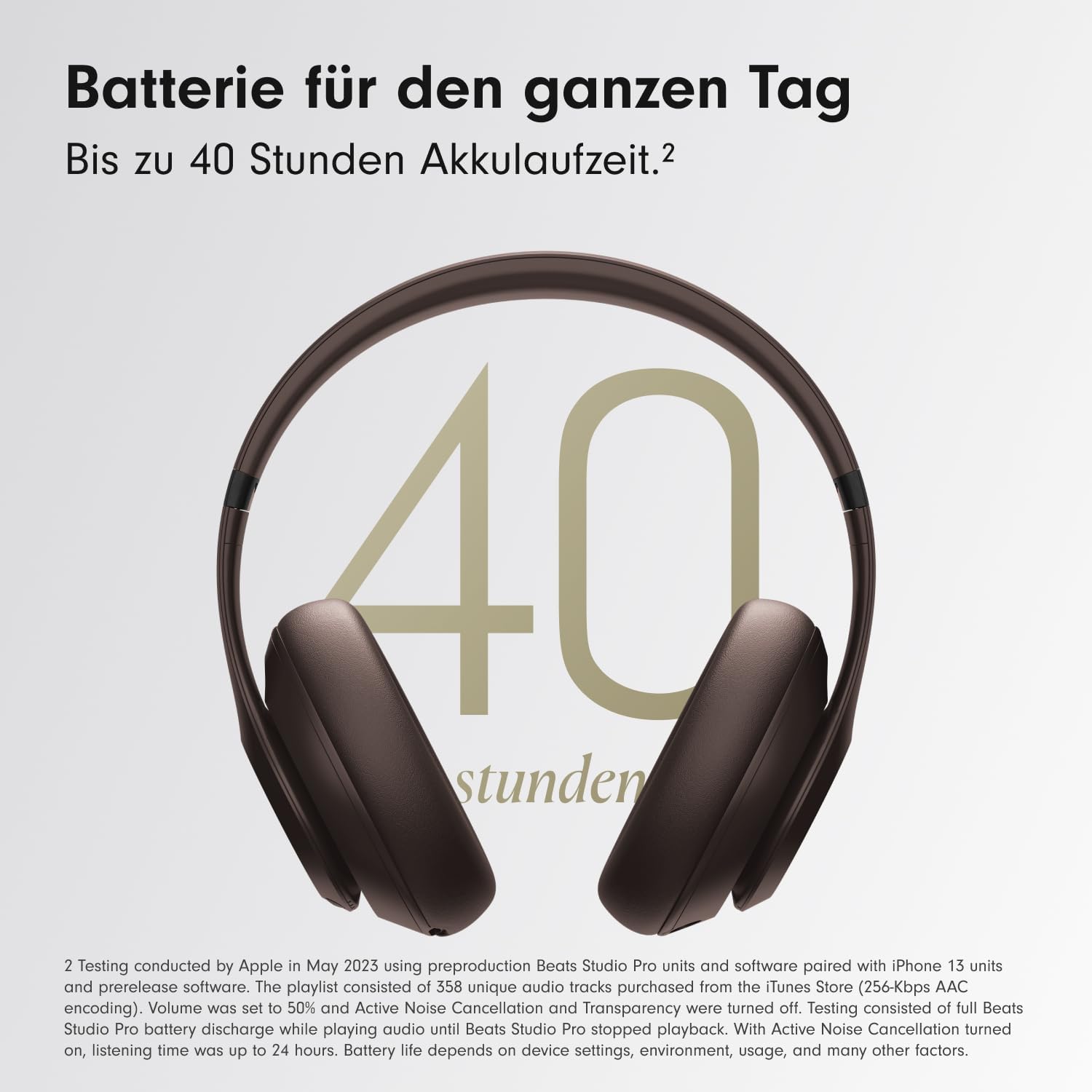 Detalle de Beats Studio Pro Kopfhörer mit Noise Cancelling, 3D Audio, USB-C