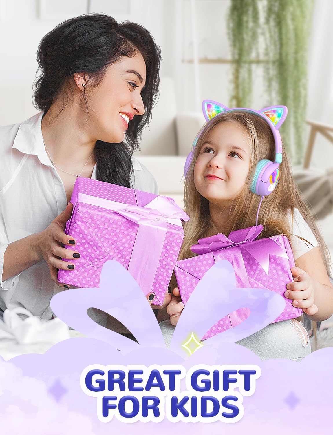 Thumbnail 6 de iClever Kids Headphones 85dBA