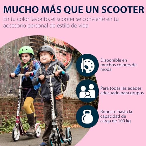 Thumbnail 6 de HUDORA Scooter BigWheel 205 patinete plegable, hasta 100 kg 🛴