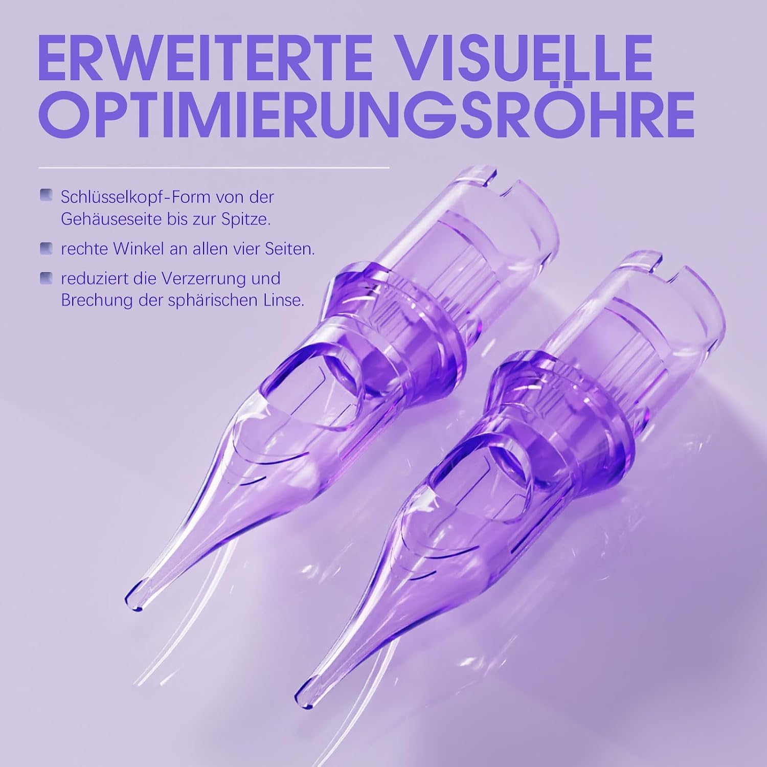 Detalle de Mast Pro2 Tattoo Nadeln Set Mixed Size 50 Stück – 0,30 mm Round Liner, 1RL/3RL/5RL/7RL/9RL